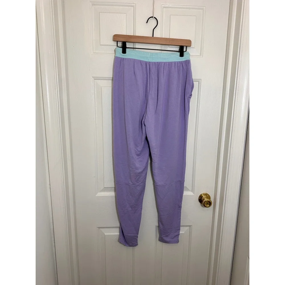 Jambys Women Purple Mint Modal Pajama Set Long Sleeve Jamtee Long Jambys S